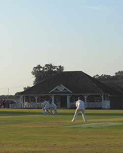 Cricket at Great Chart in Kent