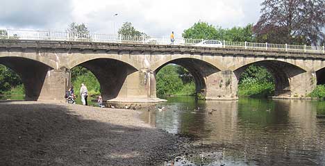 The River Bridge at Tenbury