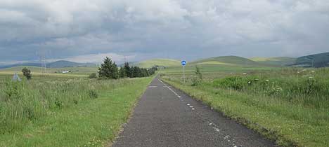 Cycle Path B7078 near Abingdon Scotland