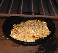 baking egg shells in oven