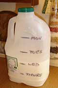 cheapskate milk bottle