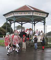 Morris Dancers at Clevedon Somerset