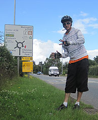 JOGLE - 800 mile landmark